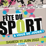 Fête du sport le samedi 11 juin 2022